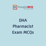 DHA Pharmacist Exam MCQs