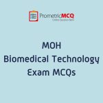 UAE MOH Biomedical Technology Exam MCQs