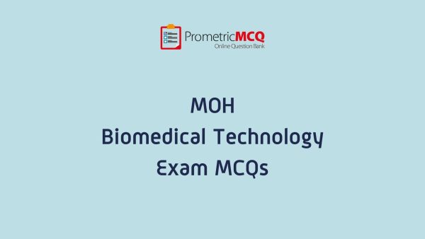 UAE MOH Biomedical Technology Exam MCQs