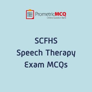 SCFHS Speech Therapy Exam MCQs