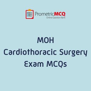 UAE MOH Cardiothoracic Surgery Exam MCQs