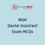 UAE MOH Dental Assistant Exam MCQs
