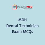 UAE MOH Dental Technician Exam MCQs
