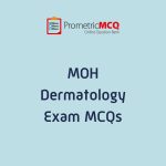 UAE MOH Dermatology Exam MCQs