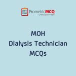 UAE MOH Dialysis Technician Exam MCQs