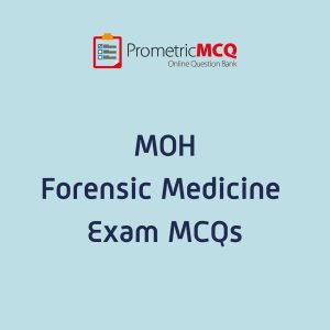 UAE MOH Forensic Medicine Exam MCQs