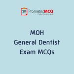 UAE MOH General Dentist Exam MCQs