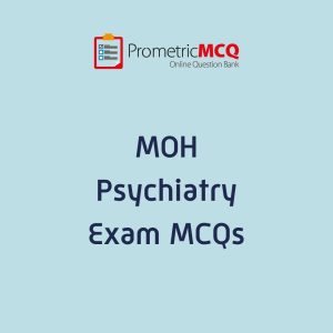 UAE MOH Psychiatry Exam MCQs