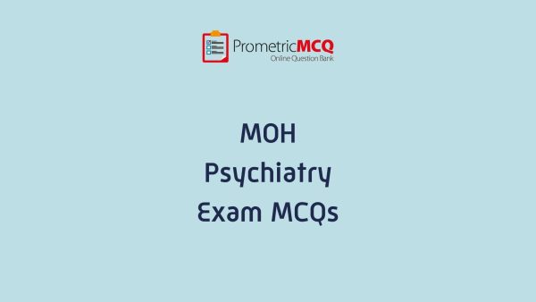 UAE MOH Psychiatry Exam MCQs