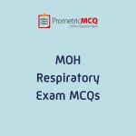 UAE MOH Respiratory Exam MCQs