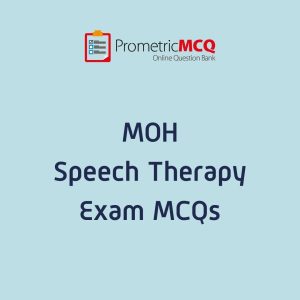 UAE MOH Speech Therapy Exam MCQs