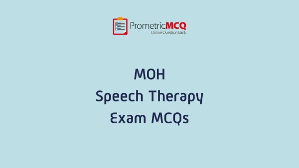 UAE MOH Speech Therapy Exam MCQs