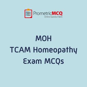 UAE MOH TCAM Homeopathy Exam MCQs