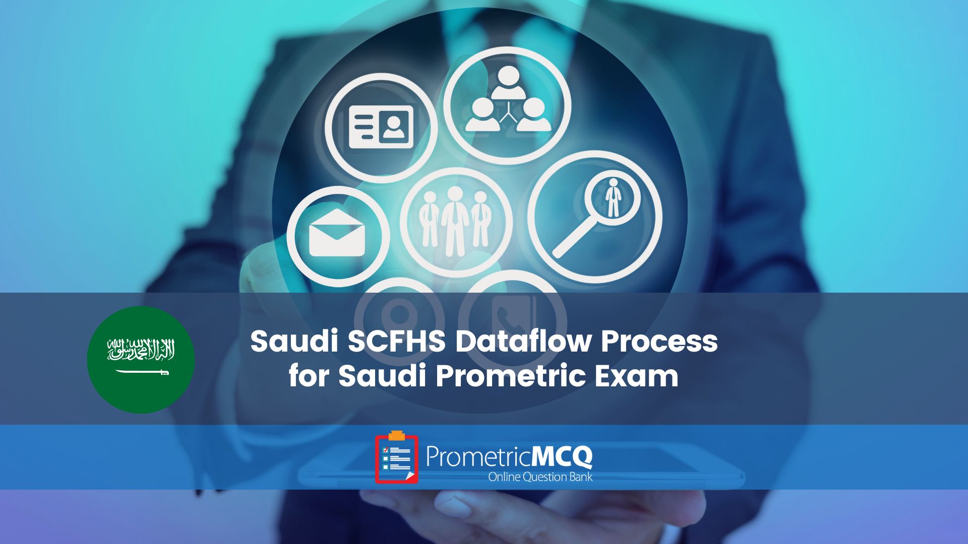 Saudi SCFHS Dataflow Process for Saudi Prometric Exams