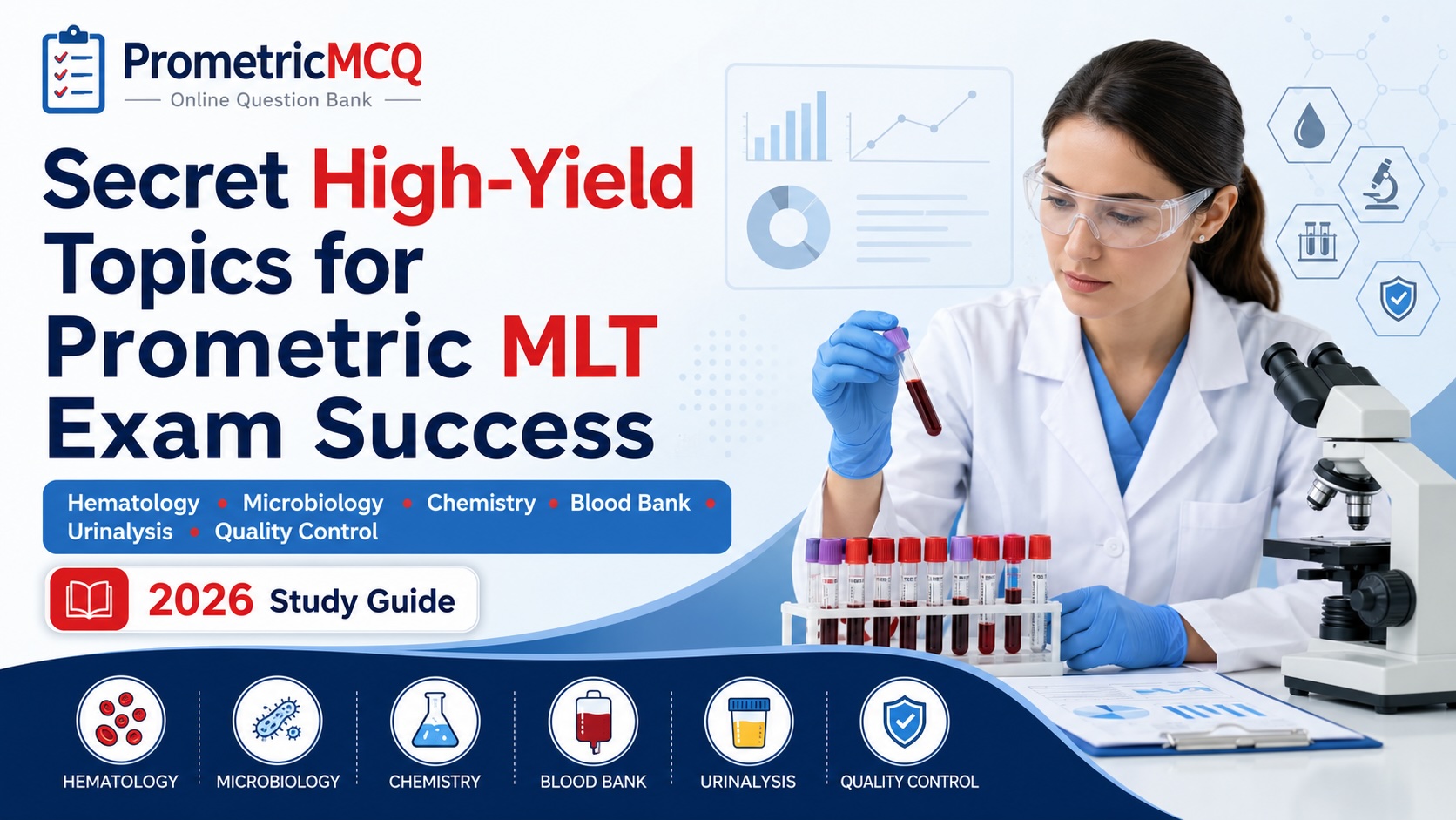 Prometric MLT Exam High Yield Topics 2026 Success Guide