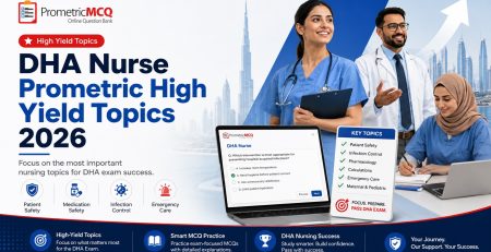 DHA Nurse Prometric High Yield Topics 2026
