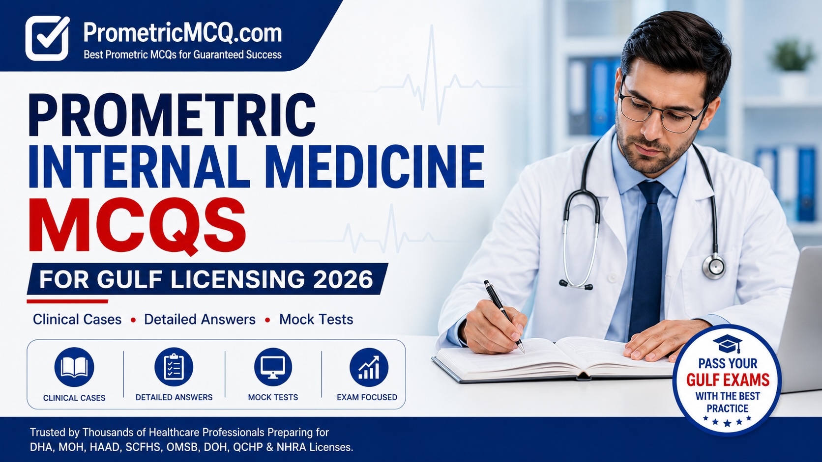 Prometric Internal Medicine MCQs Gulf Licensing 2026 Guide