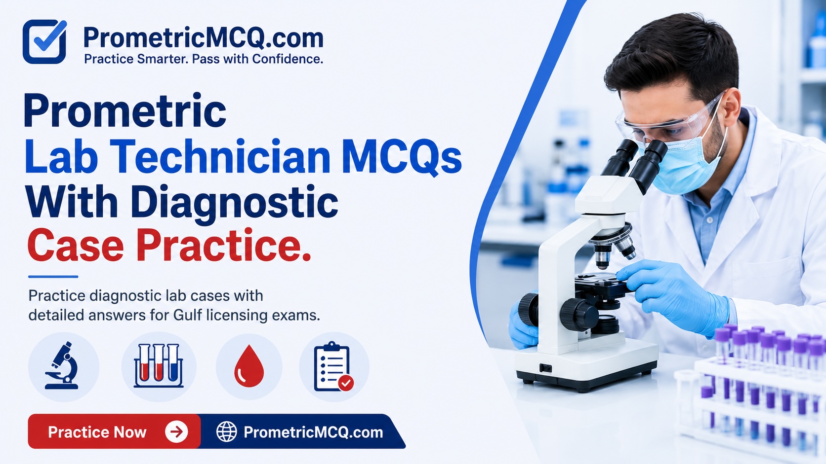 Prometric Lab Technician MCQs Diagnostic Cases 2026 Guide