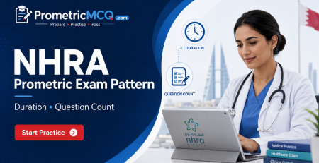 NHRA Prometric Exam Pattern Duration Question Count
