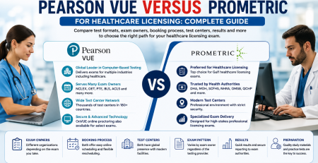 Pearson VUE Versus Prometric Healthcare Licensing Guide